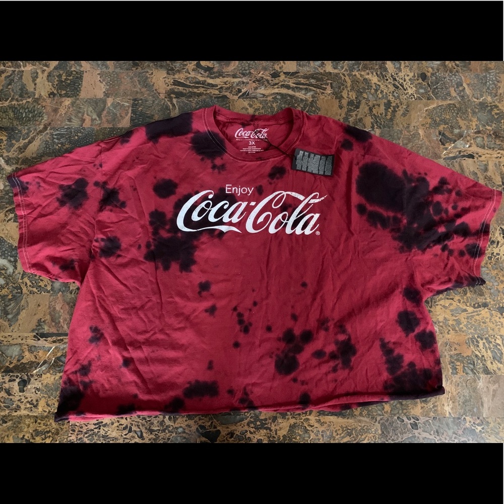 Oversized Crop Coca - Cola Top !SOLD!